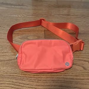 Rare Warm Coral Everywhere Belt Bag